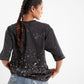 OdD1 Black Splash female back t-shirts