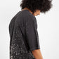 OdD1 Black Splash male back t-shirt