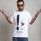 OdD1 Exclamation Mark White T-shirt