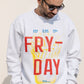 OdD1 Fry-Day White sweatshirt 