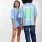 OdD1 Graffiti unisex oversized tshirt
