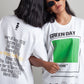 OdD1 Green Day White T-Shirt