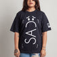 OdD1 oversized Sad Black tshirt