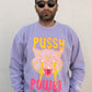 OdD1 oversized sweatshirt Pussy Power