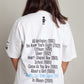 OdD1 oversized T-shirt Nirvana White