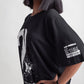 OdD1 Question Mark Black T-shirt