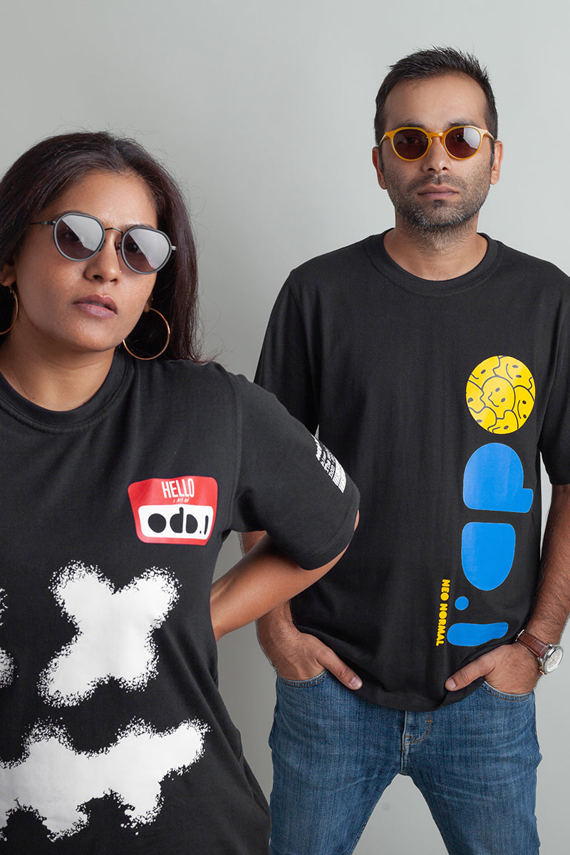 Odd1 Unisex Neo Normal T-shirt front