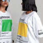 OdD1 women oversized tshirt Blondie White