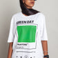 OdD1 women tshirt Green day front